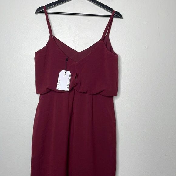 DRESS THE POPULATION Womens Size Large Alondra Dress - Picture 8 of 13